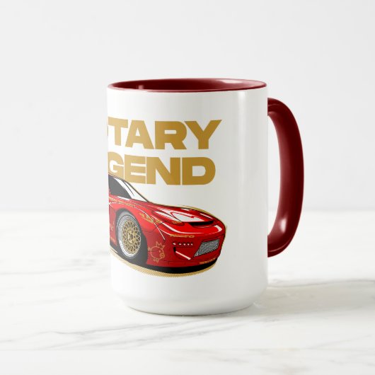 JDM RED ROTARY DRIFT LEGENDE MOK (Voorkant rechts)