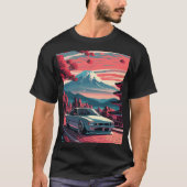 JDM Retro Japans auto T-shirt (Voorkant)