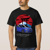 JDM Subie Impreza WRX STi Evoeye 2015 T-Shirt (Voorkant)