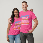 JDM University Pink Mannen T-shirt (Unisex)