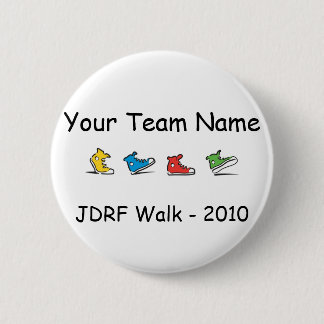 JDRF-teamknop 2010 Ronde Button 5,7 Cm