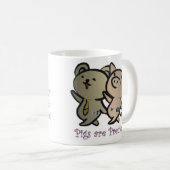 JDRF - Varkens zijn edele Mok (Voorkant rechts)