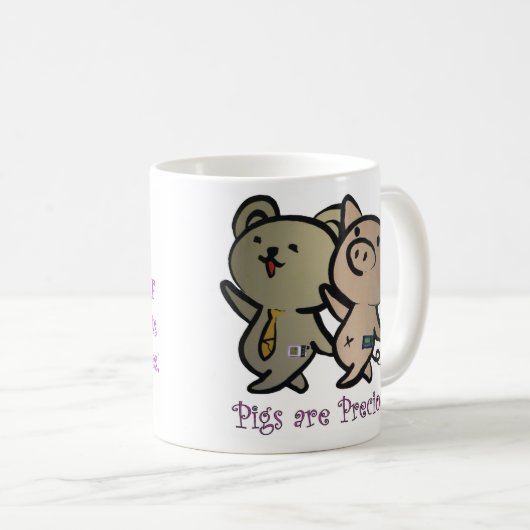JDRF - Varkens zijn edele Mok (Voorkant rechts)
