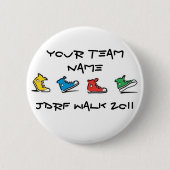 JDRF Walk 2011 Button (Voorkant)