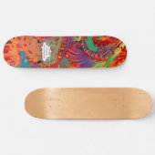 JDS Colorful Dragons Persoonlijk Skateboard (Horizontaal)