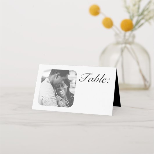 Je 2 fotolijstnummers plaatsen kaart plaatskaartje (Achterkant)