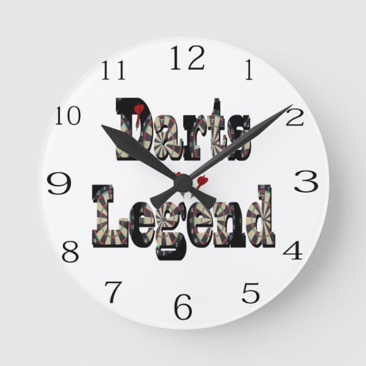 Je A Darts legende, Ronde Klok (Voorkant)