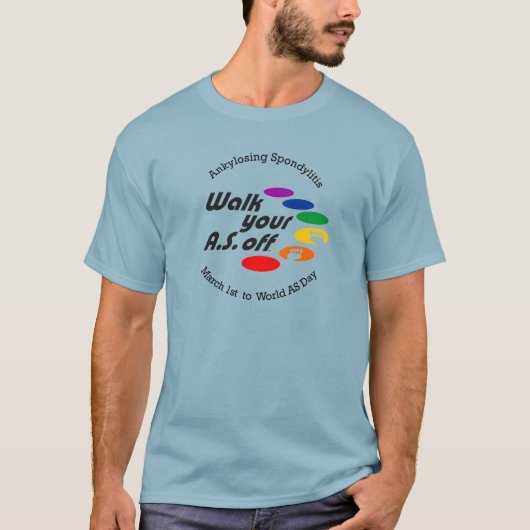 Je A.S. lopen Uit T-shirt (Voorkant)