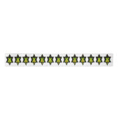 Je A-ster Ja Je bent design om spiritus op te heff Satijnen Lint (Voorkant)