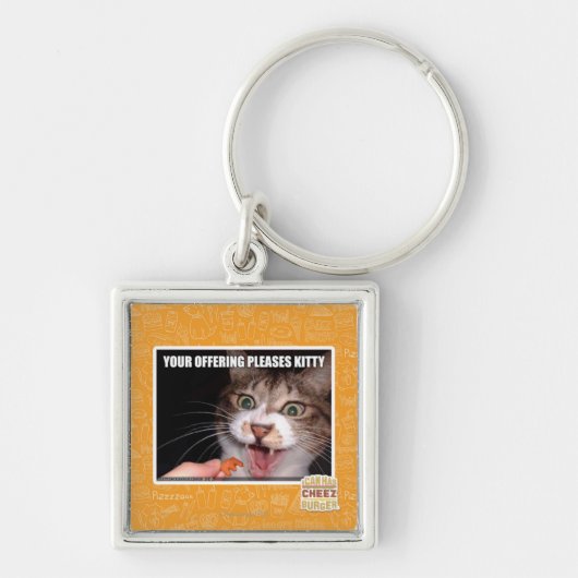 Je aanbieding is een Kat Sleutelhanger (Voorkant)