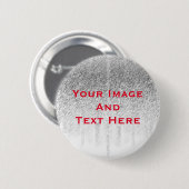 Je aangepaste Afbeelding en tekst op maat Ronde Button 5,7 Cm (Voorkant /achterkant)