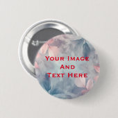 Je aangepaste Afbeelding en tekst op maat Ronde Button 5,7 Cm (Voorkant /achterkant)