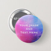 Je aangepaste Afbeelding en tekst op maat Ronde Button 5,7 Cm (Voorkant /achterkant)