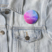 Je aangepaste Afbeelding en tekst op maat Ronde Button 5,7 Cm (In situ)