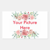 Je aangepaste Afbeelding Square Sticker (Voorkant)