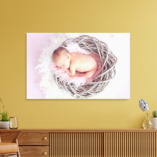 Je aangepaste foto canvas afdruk (Insitu (Woonkamer))