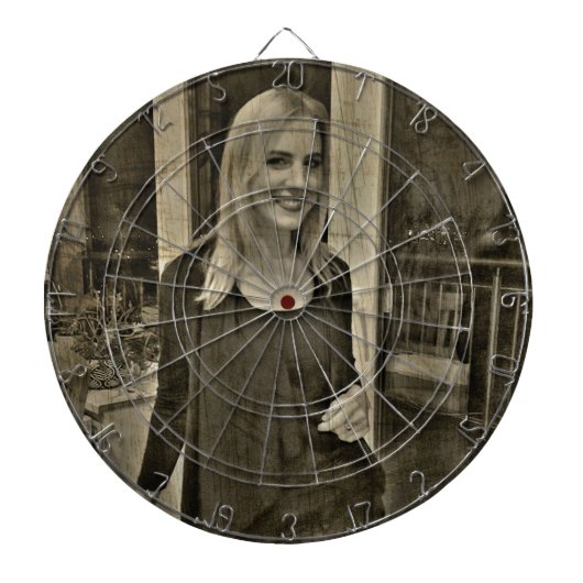 Je aangepaste foto dartbord (Voorkant)