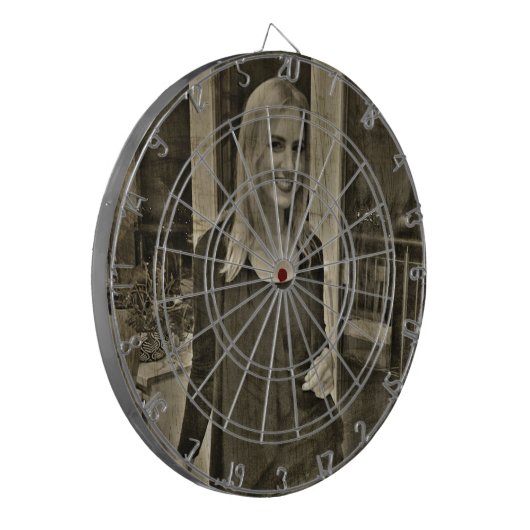 Je aangepaste foto dartbord (Voorkant Links)