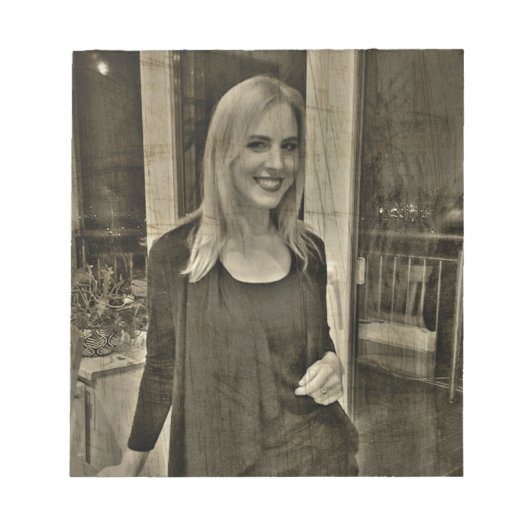 Je aangepaste foto notitieblok (Voorkant)