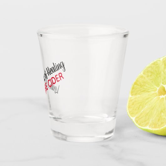 Je aangepaste herbalist Fire Cider Shot Glas (Rechts)