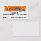 Je aangepaste kaart visitekaartje (Voorkant / Achterkant)