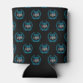 Je aangepaste Logo | Afbeelding over de gehele lin Blikjeskoeler (Achterkant)