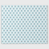 Je aangepaste Logo | Afbeelding over de gehele lin Cadeaupapier (Vlak)