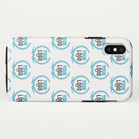 Je aangepaste Logo | Afbeelding over de gehele lin Case-Mate iPhone Case (Achterkant (horizontaal))