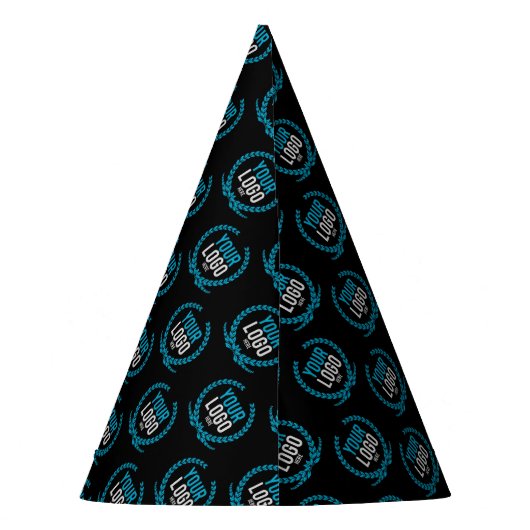 Je aangepaste Logo | Afbeelding over de gehele lin Feesthoedjes (Achterkant)