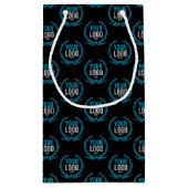 Je aangepaste Logo | Afbeelding over de gehele lin Klein Cadeauzakje (Achterkant)