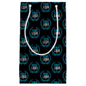 Je aangepaste Logo | Afbeelding over de gehele lin Klein Cadeauzakje (Voorkant)