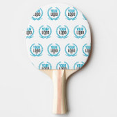 Je aangepaste Logo | Afbeelding over de gehele lin Tafeltennisbatje (Voorkant)