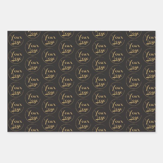 Je aangepaste Logo Inpakpapier Vel (Voorkant 3)