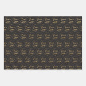 Je aangepaste Logo Inpakpapier Vel (Voorkant)