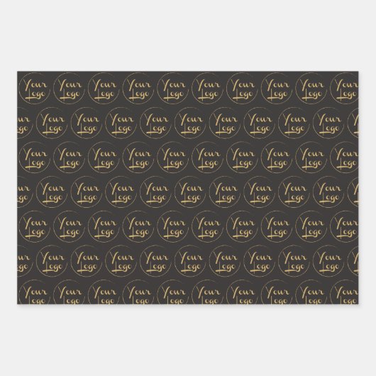 Je aangepaste Logo Inpakpapier Vel (Voorkant)