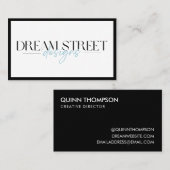 Je aangepaste Logo Visitekaartje (Voorkant / Achterkant)