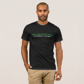 Je aangepaste Mannen Basic American Apparel T-Shir T-shirt (Voorkant volledig)