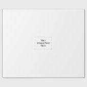 Je aangepaste opvulpapier cadeaupapier (Vlak)