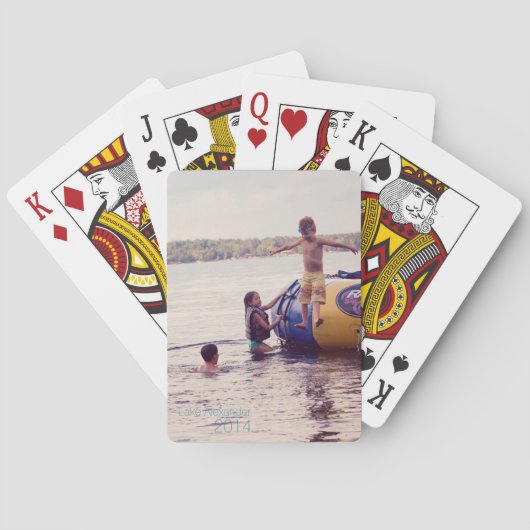 Je aangepaste pokerspeelkaarten speelkaarten (Achterkant)