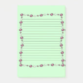 Je aangepaste Post-it® notes 4 x 6 (Voorkant)