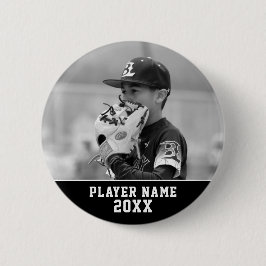 Je aangepaste sportfoto ronde button 5,7 cm