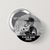 Je aangepaste sportfoto ronde button 5,7 cm (Voorkant /achterkant)