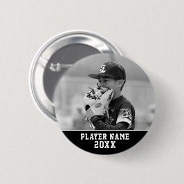 Je aangepaste sportfoto ronde button 5,7 cm