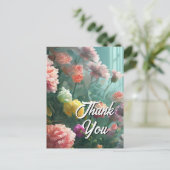 Je aangepaste tekst gemengde bloemen 21 Sjabloon (Staand voorkant)