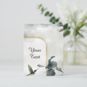 Je aangepaste tekst - Hummingbird op maat Briefkaart (Staand voorkant)