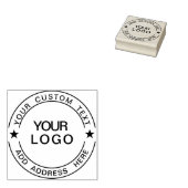 Je aangepaste tekst voegt Logo Professional Star t Rubberstempel (Gestempeld)
