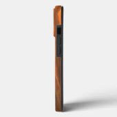 Je aangepaste tekstzonsopgang boven het mistroosti Case-Mate iPhone case (Achterkant / Links)