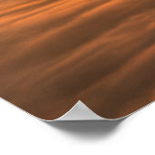 Je aangepaste tekstzonsopgang boven het mistroosti poster (Hoek)