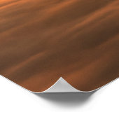 Je aangepaste tekstzonsopgang boven het mistroosti poster (Hoek)