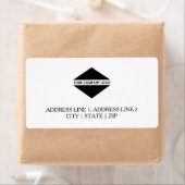 Je aangepaste verzendlabel voor zakelijke Logo (Insitu)